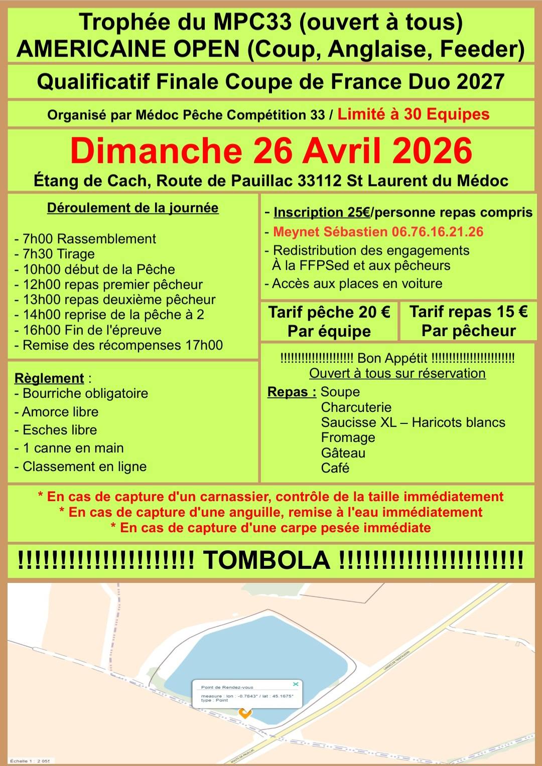 Trophée MPC33 26 avril 2026